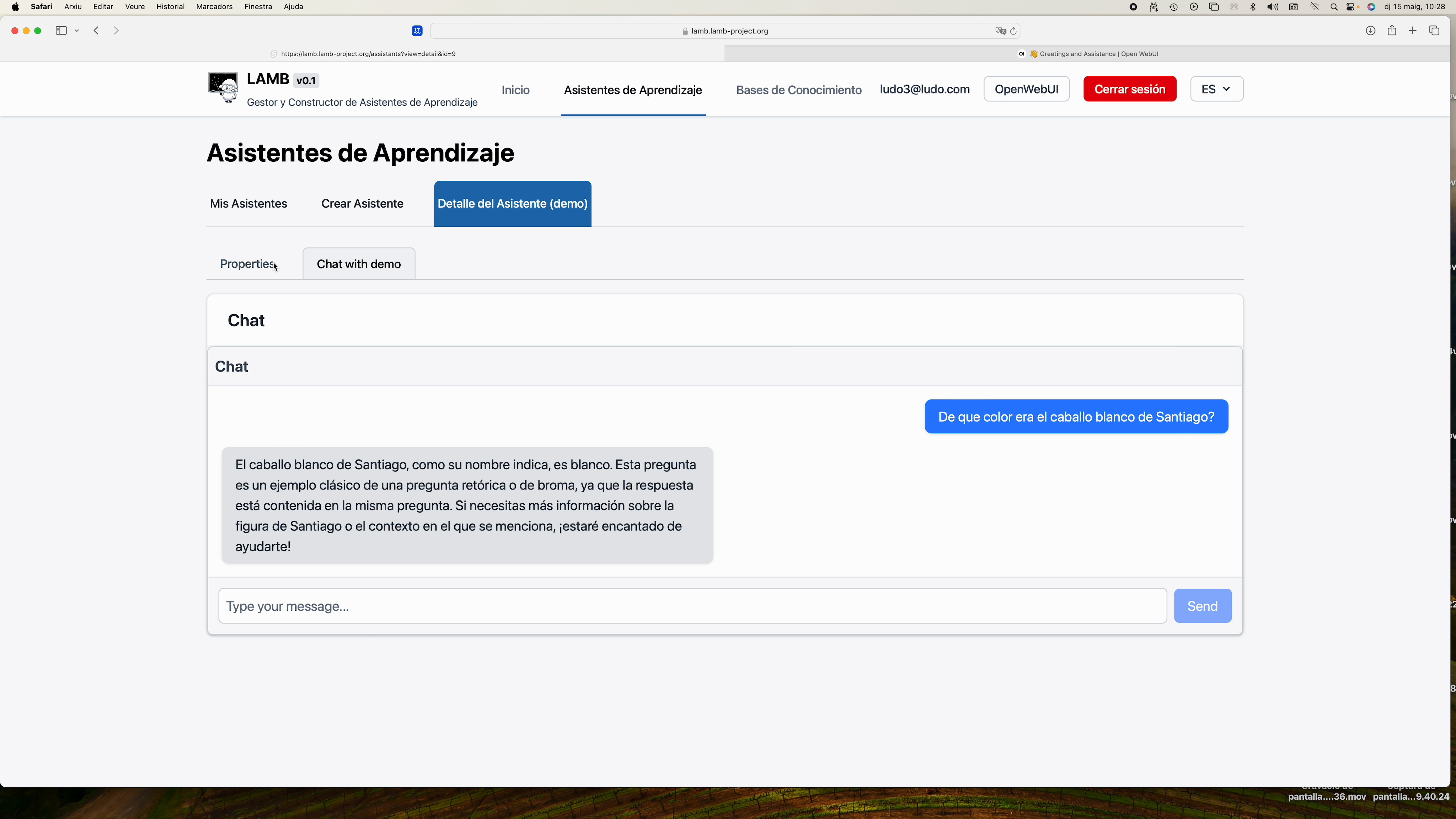 Chat de prueba